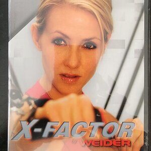 WEIDER X-Factor workout DVDs 3 pc set Explosion, Total Body and Abs